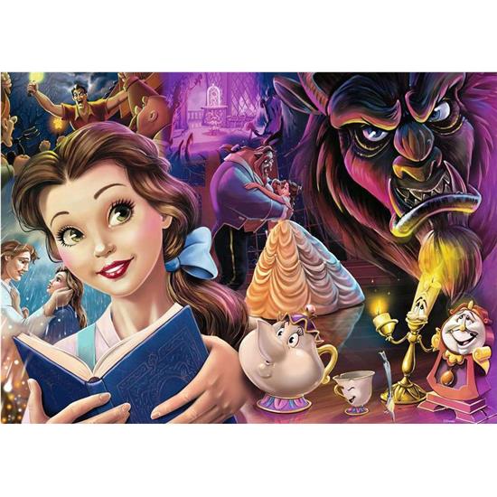 Disney: Disney Prinsesser Belle Puslespil (1000 brikker)