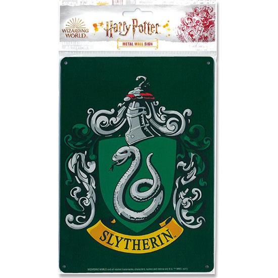Harry Potter: Slytherin Tin Skilt 15 x 21 cm