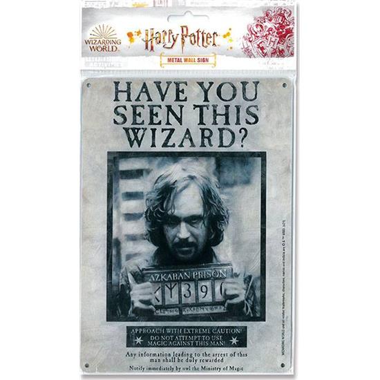 Harry Potter:  Have You Seen This Wizard Tin Skilt 15 x 21 cm