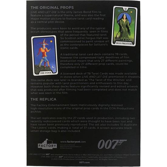 James Bond 007: Tarot Cards Limited Edition Replica 1/1