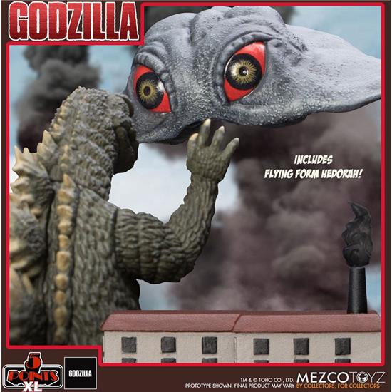 Godzilla: Godzilla vs. Hedorah 5 Points XL Action Figures Deluxe Box Set