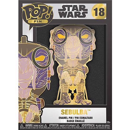 Star Wars: Sebulba POP! Emalje Metal Pin (#18)