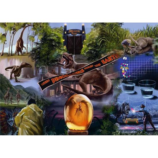 Jurassic Park & World: Jurassic Park Puslespil (1000 brikker)