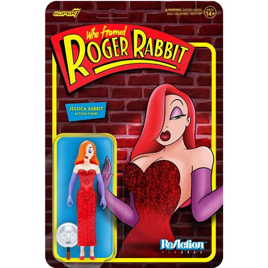 Roger Rabbit: Jessica Rabbit ReAction Action Figure 10 cm