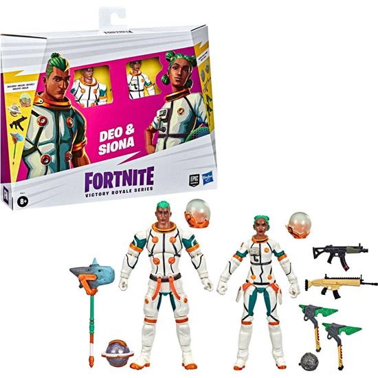 Fortnite: Battle Royale Pack Deo & Siona Victory Royale Series Action Figures 15 cm