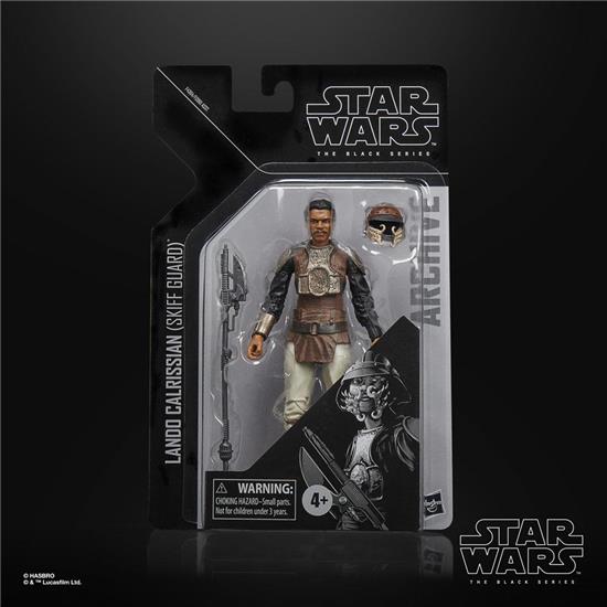 Star Wars: Lando Calrissian (Skiff Guard) Black Series Archive Action Figure 15 cm