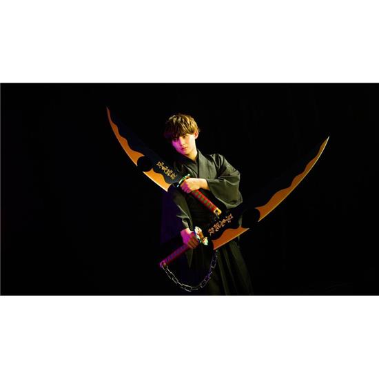 Demon Slayer: Nichirin Swords (Tengen Uzui) Proplica Replicas 1/1 110 cm