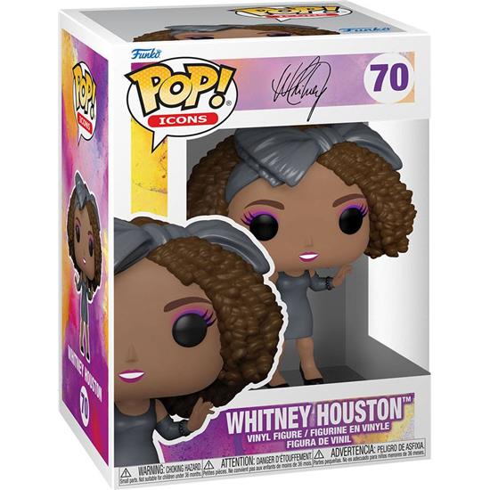Diverse: Whitney Houston (How Will I Know) POP! Icons Vinyl Figur (#70)
