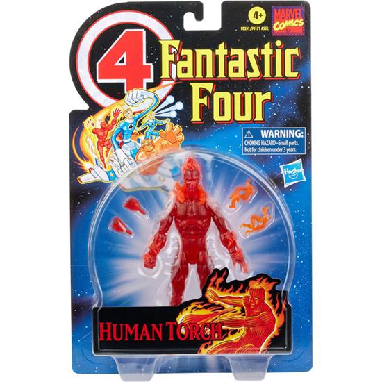 Fantastic Four: Human Torch Vintage figure 15cm