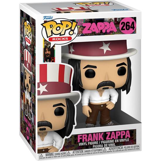 Frank Zappa: Frank Zappa POP! Rocks Vinyl Figur (#264)