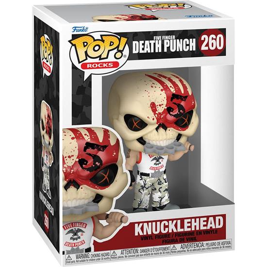 Five Finger Death Punch: Knucklehead POP! Rocks Vinyl Figur (#260)