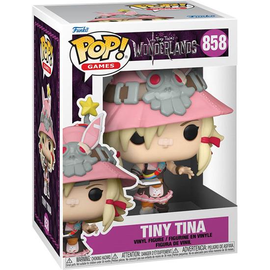 Tiny Tina Wonderland: Tiny Tina POP! Games Vinyl Figur (#858)