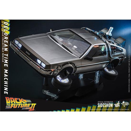 Back To The Future: DeLorean Time Machine Movie Masterpiece Vehicle 1/6 72 cm