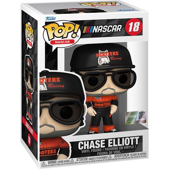 NASCAR: Chase Elliot (Hooters) POP! Nascar Vinyl Figur (#18)
