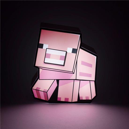 Minecraft: Pig Minecraft Box Light 16 cm