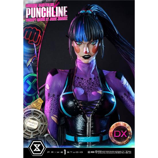 DC Comics: Punchline Deluxe Bonus Version Concept Design by Jorge Jimenez Statue 1/3 85 cm