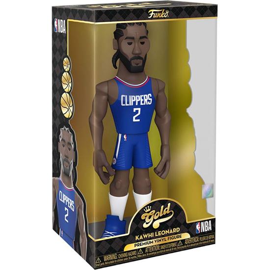 NBA: Kawhi Leonard (Clippers) Vinyl Gold Figur 30 cm