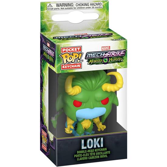 Marvel: Loki Monster Hunters POP! Vinyl Nøgelring