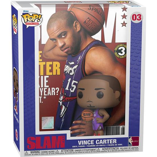 NBA: Vince Carter NBA Cover POP! Basketball Vinyl Figur (#03)