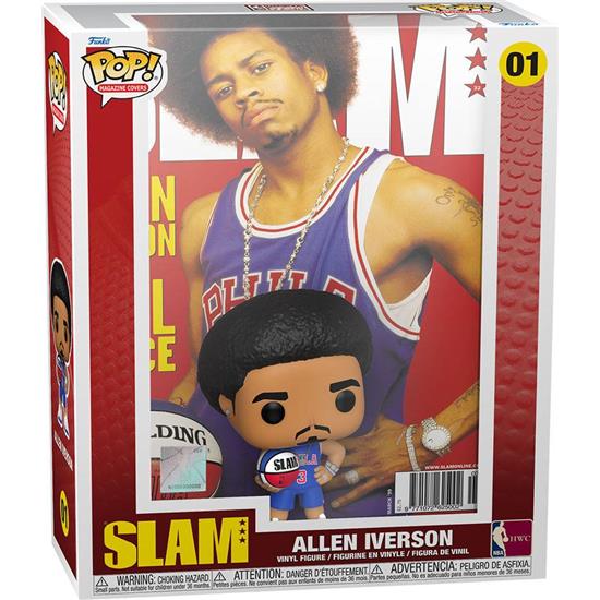 NBA: Allen Iverson (SLAM Magazin) NBA Cover POP! Basketball Vinyl Figur (#01)