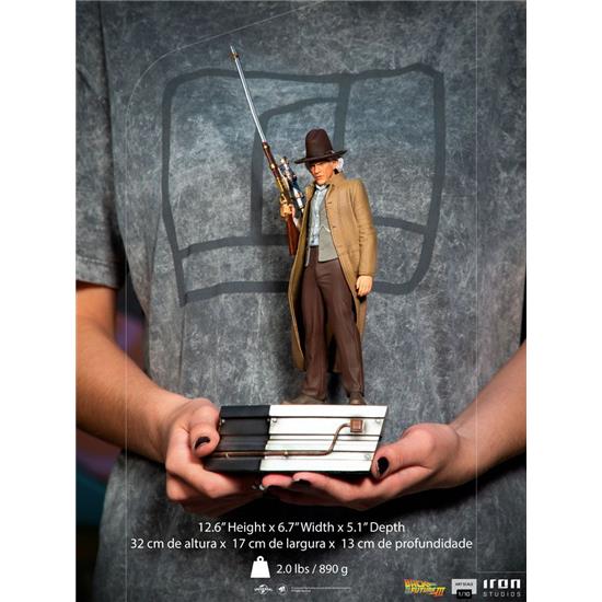 Back To The Future: Doc Brown (Part III) Art Scale Statue 1/10 32 cm