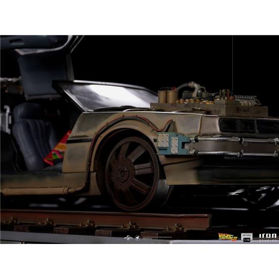 Back To The Future: DeLorean (Part III) Art Scale Statue 1/10 57 cm