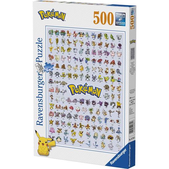 Pokémon: Pokémons Puslespil (500 brikker)