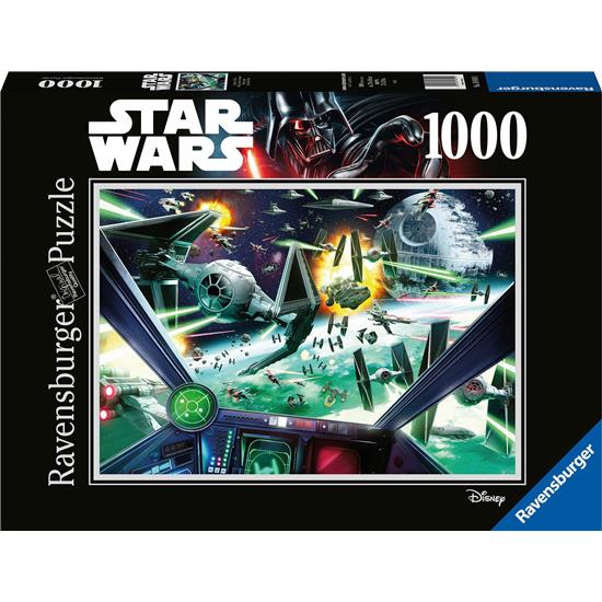 Star Wars: X-Wing Cockpit Puslespil (1000 brikker)