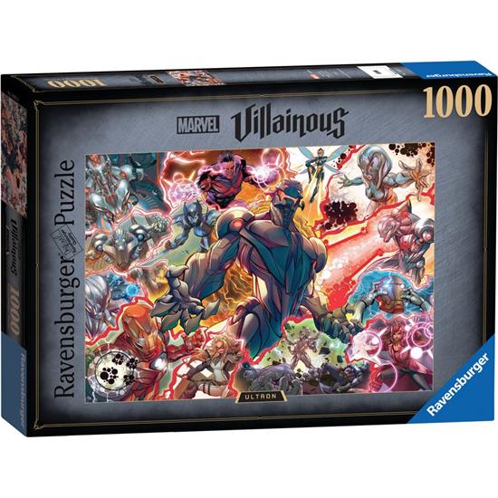 Marvel: Marvel Villainous Ultron Puslespil (1000 brikker)