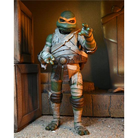 Ninja Turtles: Michelangelo as The Mummy Ultimate Action Figure 18 cm