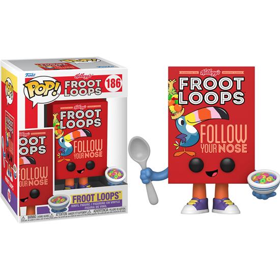 Diverse: Kelloggs Froot Loops Cereal POP! Vinyl Figur (#186)