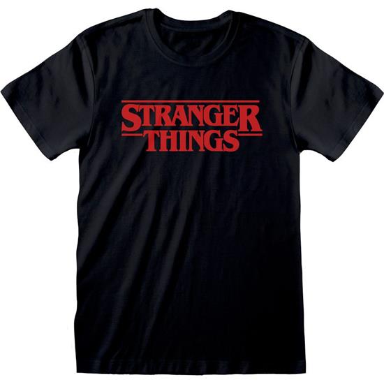 Stranger Things: Stranger Things Black-Red Logo T-Shirt