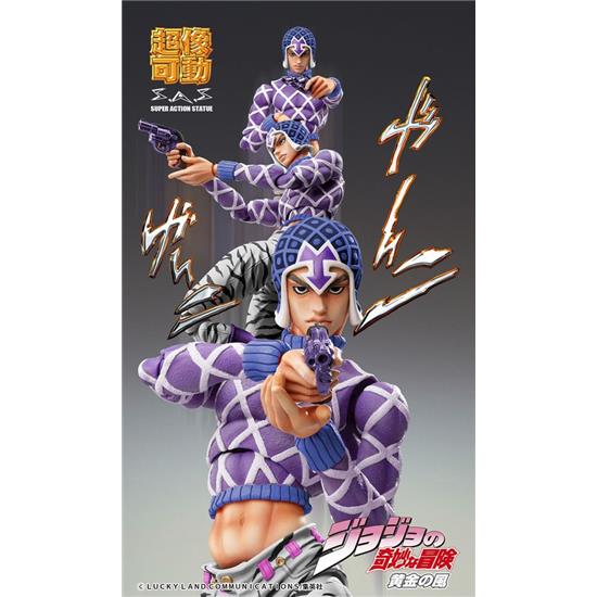 Manga & Anime: Chozokado (Guido Mista & SP Third) Action Action Figure 15 cm
