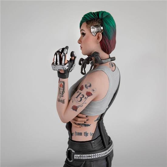 Cyberpunk: Judy Alvarez Statue 23 cm