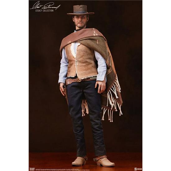 The Good the Bad and the Ugly: The Man With No Name (Clint Eastwood) Legacy Collection Action Figure 1/6  30 cm