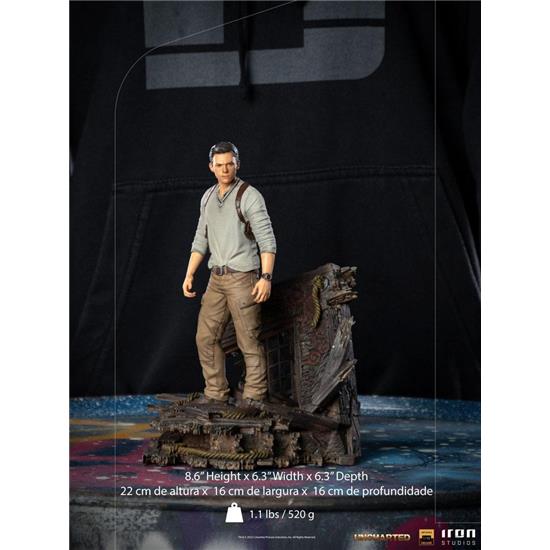 Uncharted: Nathan Drake Movie Deluxe Art Scale Statue 1/10 22 cm