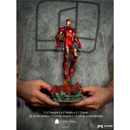 Infinity Saga: Iron Man (Battle of NY) BDS Art Scale Statue 1/10 28 cm