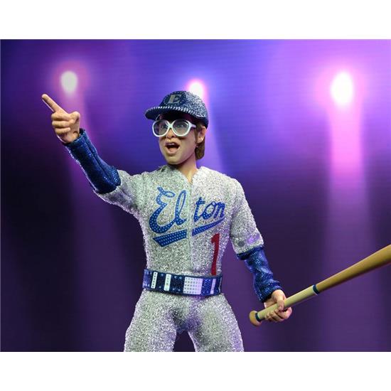 Elton John: Elton John Clothed Action Figure Live in 75 Deluxe Set 20 cm
