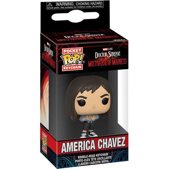 Marvel: America Chavez Pocket POP! Vinyl Nøglering