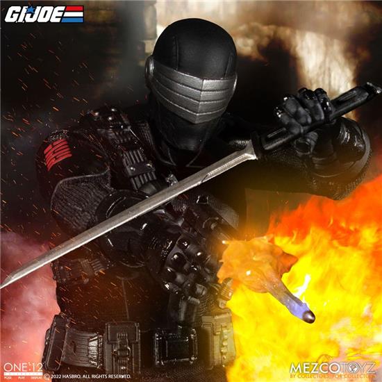 GI Joe: Snake Eyes Deluxe Edition Action Figure 1/12 17 cm