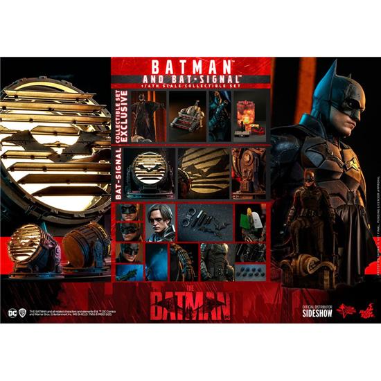 Batman: Batman with Bat-Signal Movie Masterpiece Action Figure 1/6 31 cm
