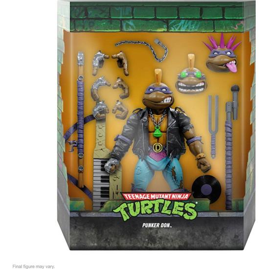Ninja Turtles: Punker Donatello Ultimates Action Figure 18 cm