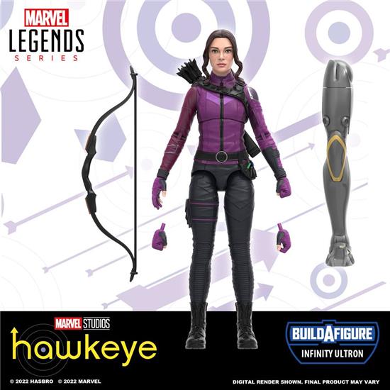 Marvel: Kate Bishop Marvel Legends Series Action Figure (BAF Infinity Ultron) 15 cm