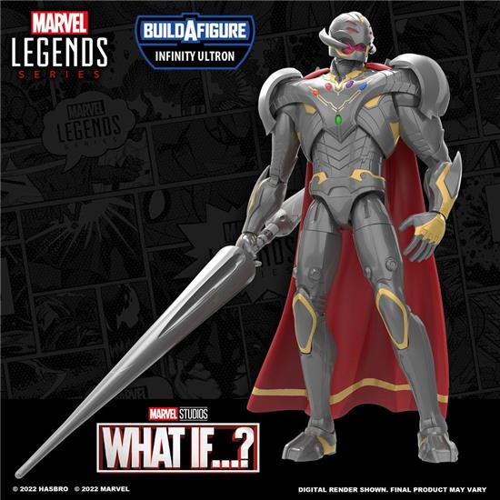 Marvel: Hawkeye Marvel Legends Series Action Figure (BAF Infinity Ultron) 15 cm