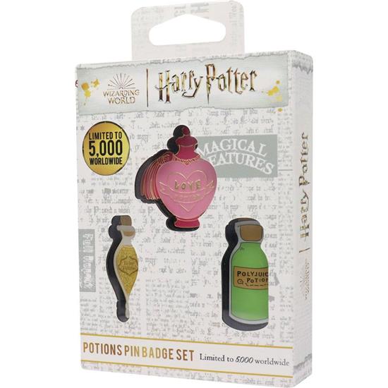 Harry Potter: Potions Pin Badge 3-Pack Limited Edition