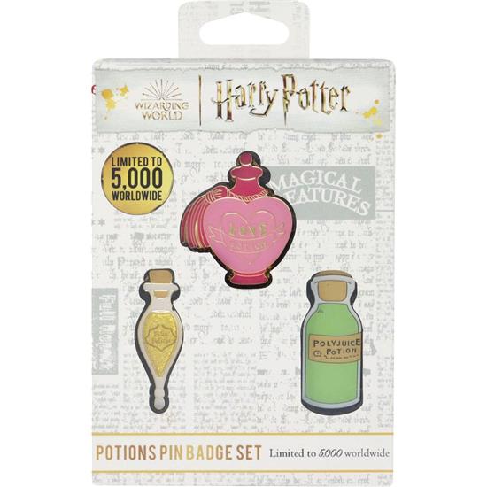 Harry Potter: Potions Pin Badge 3-Pack Limited Edition