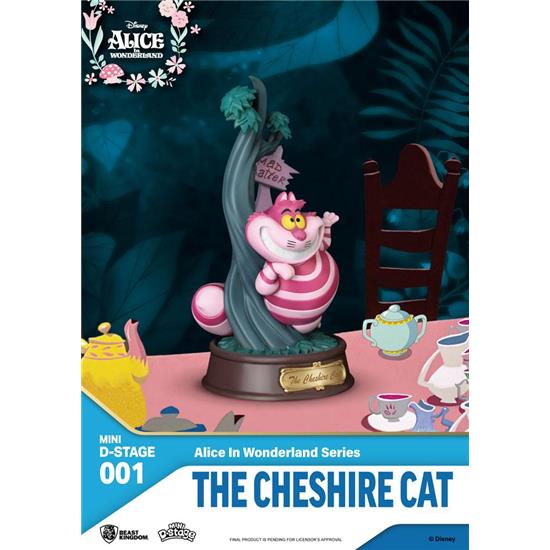Disney: The Cheshire Cat Diorama Stage Statue 10 cm