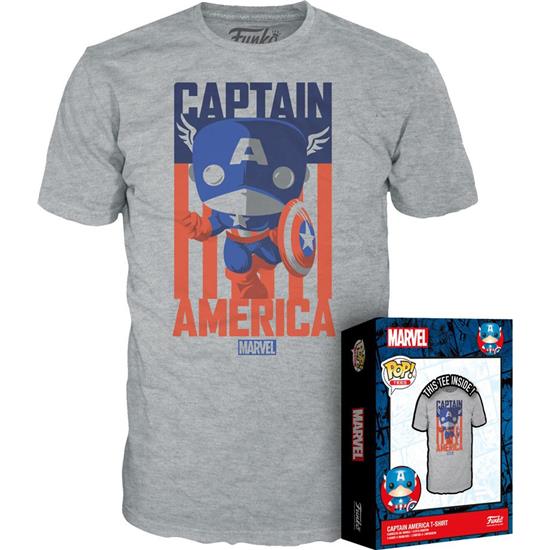 Marvel: Captain America POP! Tees T-Shirt