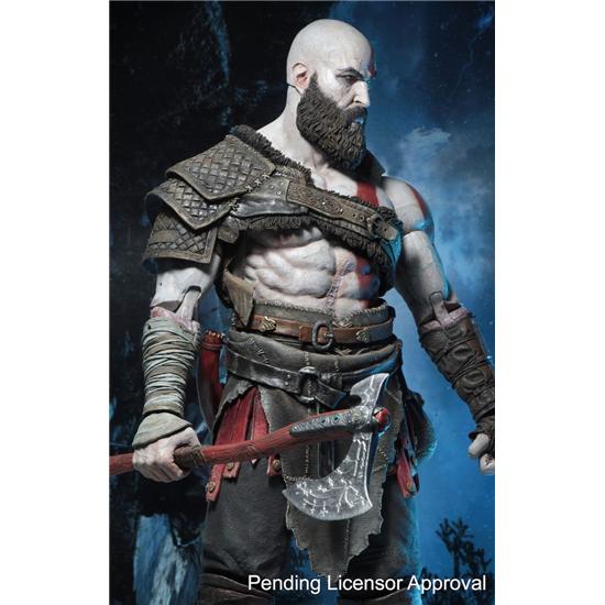 God Of War: Kratos Action Figur 18 cm