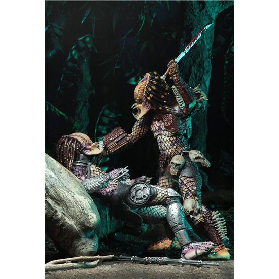 Predator: Predator Ultimate Bad Blood & Enforcer Action Figur 2-Pak
